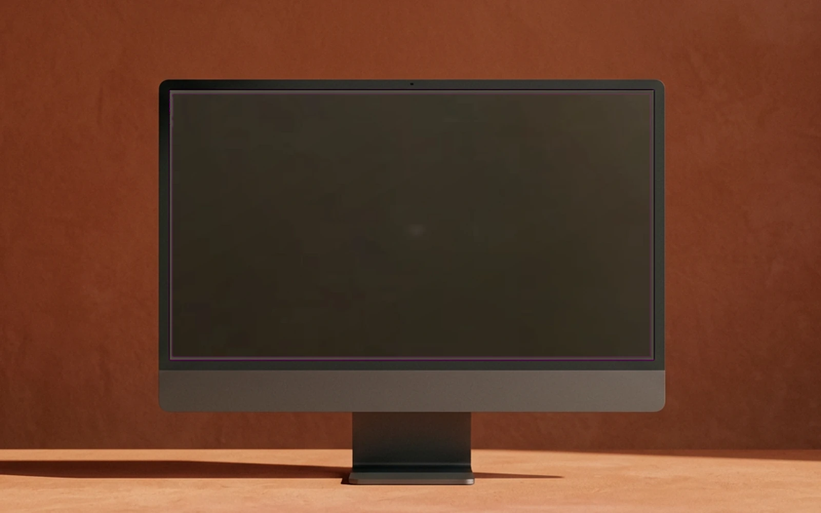 La carta de Napoli Di Notte en un monitor